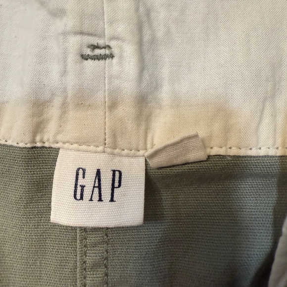 Gap Women's Paperbag Waist Tie Waist Skirt Size 6 Green Tencel Straight Skirt - Picture 6 of 11